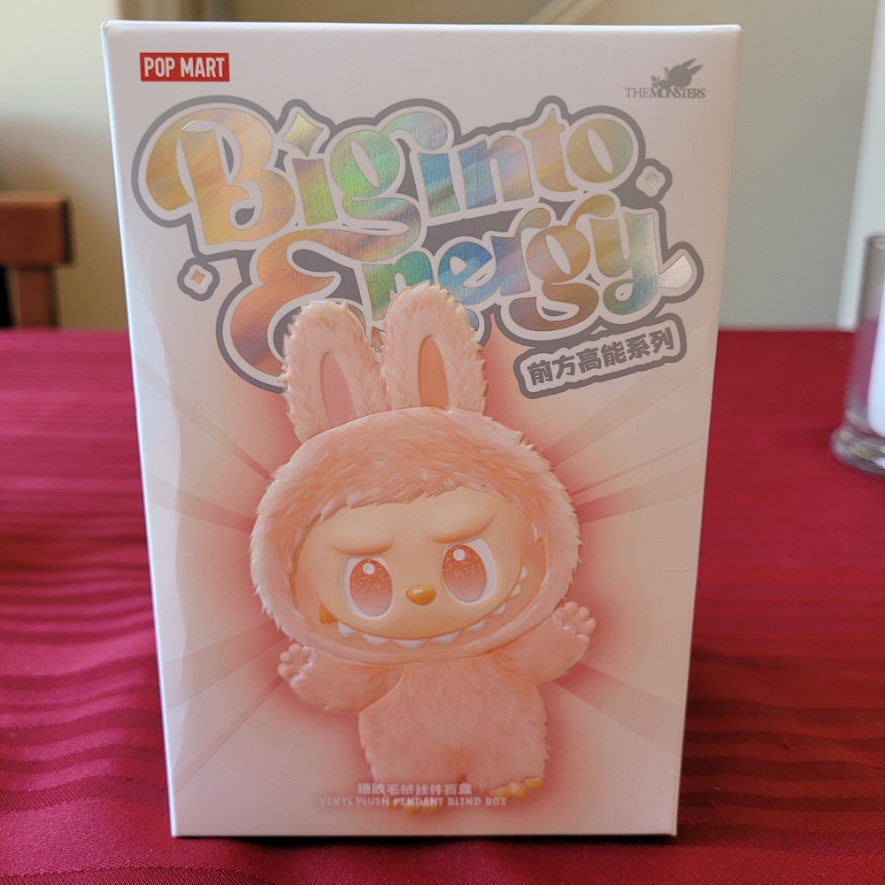 (Unopened) Authentic Big into Energy Labubu: Hope